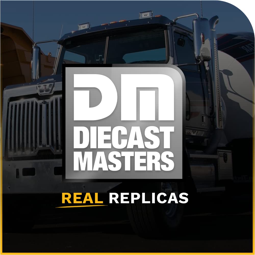 DIECAST MASTERS Western Star 4700 SB Concrete Mixer White Drum 71035 Cab/White