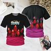 Pop Heavy Rock Metal Deep Purple Band 3D Gedrucktes T-Shirt Street Style Urbane Mode Herren Kurzarm Kleidung Sommer Kreativ Hip-hop Coole Oberteile