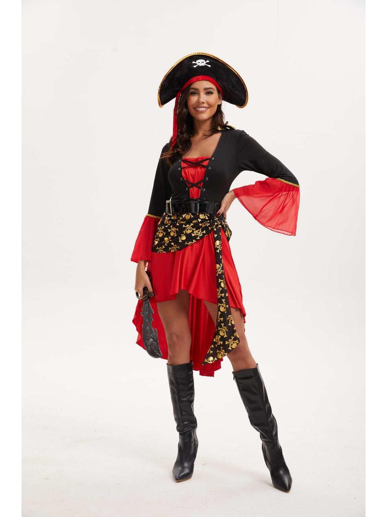 Costum Cosplay de Halloween Pirat Caraibe pentru Femei
