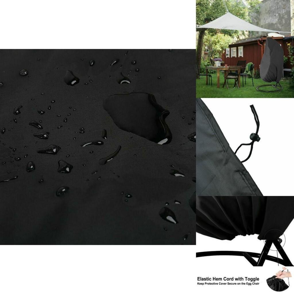 Strapazierfähige Wasserdichte Rattan-Eiersitzbezug für Gartenmöbel im Freien