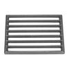 Cast Iron Fire Replacement Grate for Rectangular BBQ Charcoal Firebed Grill BBQ Accessory Grate, 9.2-inch Grill, High-Temperature Plate,