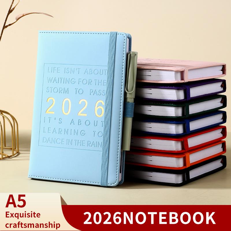 2026 English-Spanish Cross-Border Daily Planner & Self-Discipline Notebook