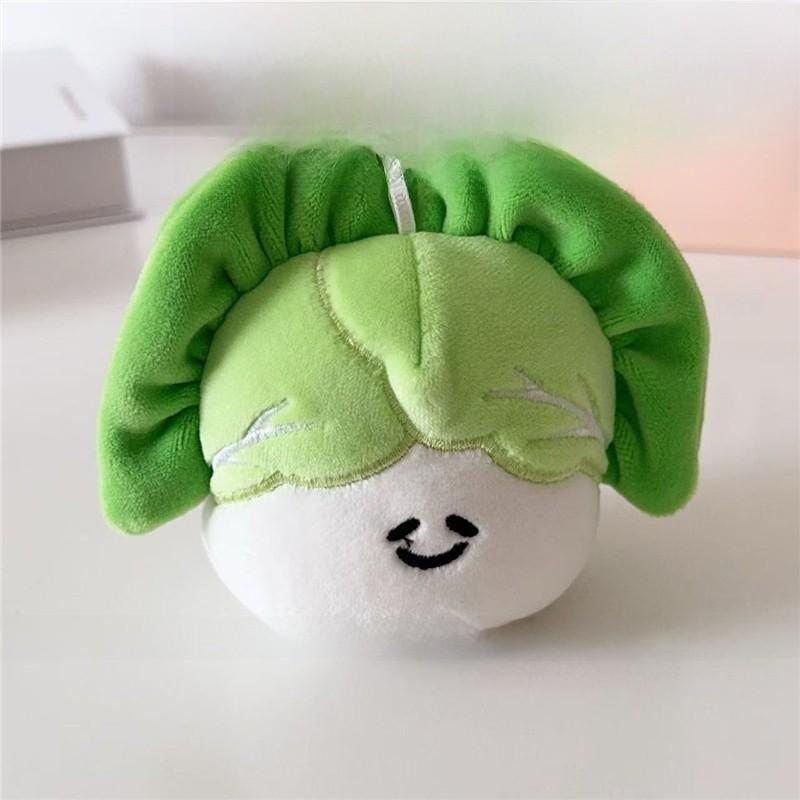 Vegetable Plush Toy Bag Charm With Pp Cotton Filling For Gift Giving And Collection