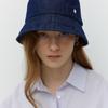 DEPOUND Linen Denim Washing Bucket Hat - Indigo