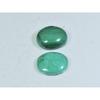 14X18-15X18MM Natural Green Malachite Oval Cabochon Loose Gemstone 2Pcs Lot A-573