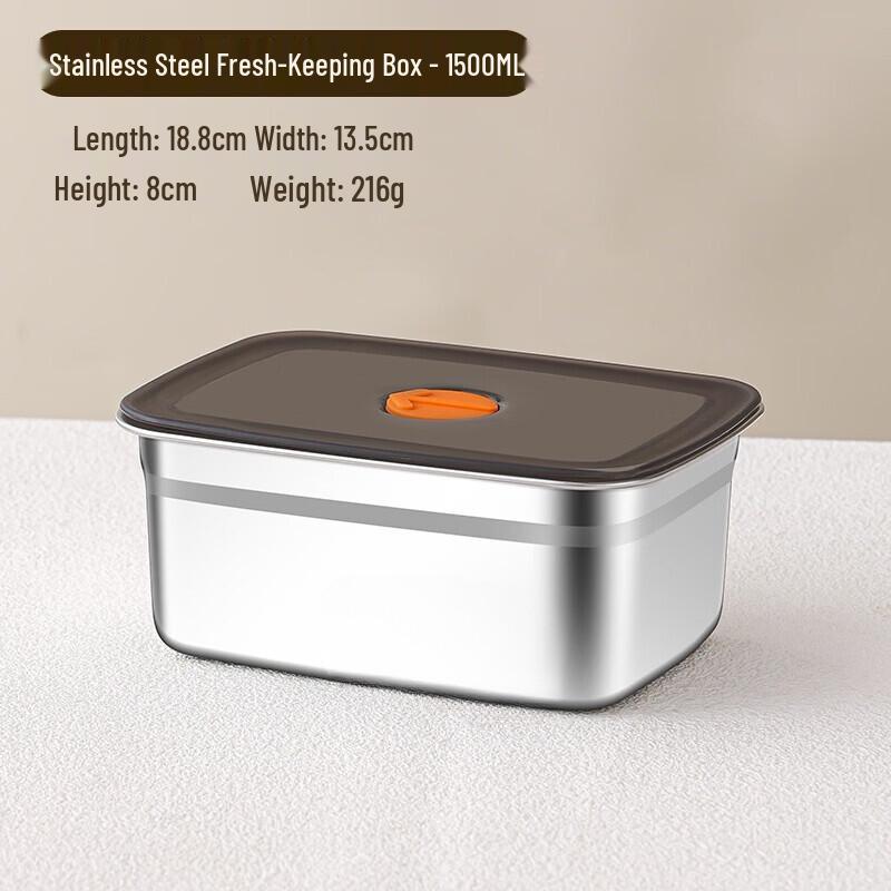 Ru Han 316 Stainless Steel Microwave Safe Food Container Set