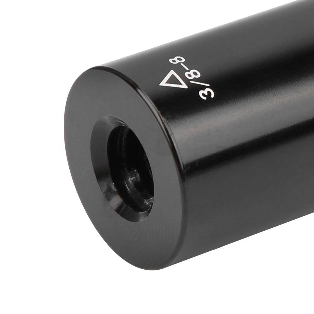 Billiard accessories Aluminium Pool Extension Cue 2OZ Black Billiard Middle Shaft 3/8-8 Teeth Extender Adapter Billiards Sports