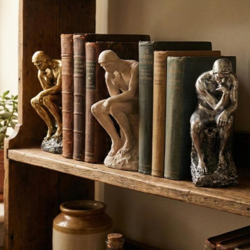 Nordic Sandstone Thinker Creative Ornaments Hot Selling Simple Home Furnishings Study Room Vintage Decorations Commercial Gifts