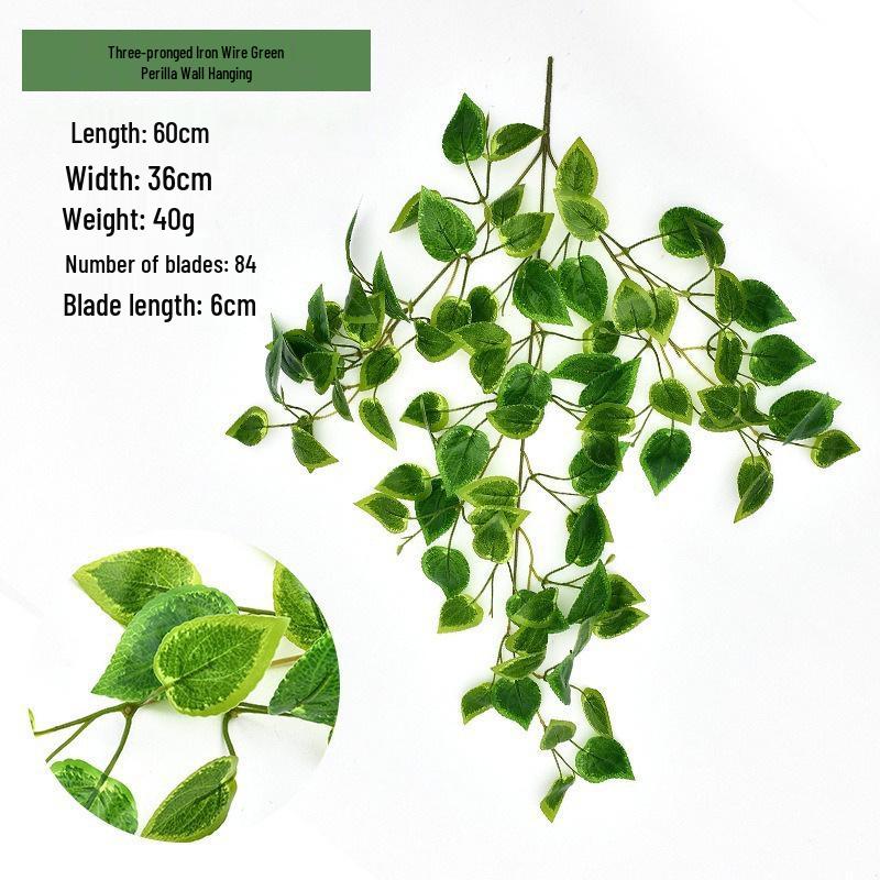 Artificial Hanging Vine Plant for Home Décor: Ideal for Living Room, Bedroom, Bathroom, Kitchen, Windowsill, Balcony, and Courtyard.