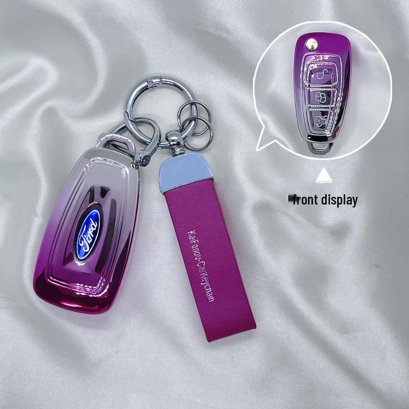 Ford Kuga Schlüsselhülle - Klappbarer Focus, S-Max, Tourneo Fernbedienungshülle
