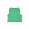 Sportswear Club Letter Logo Short Casual Sleeveless Vest Women Tops Green FV5506-324