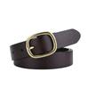 Zency Soft Genuine Leather Waist Belt High Quality Luxury Fashion Strap For Female New Classic Vintage Women's Waistband