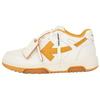 Out of Office White Ocher Yellow Men Sneakers OMIA189F23LEA002-0116
