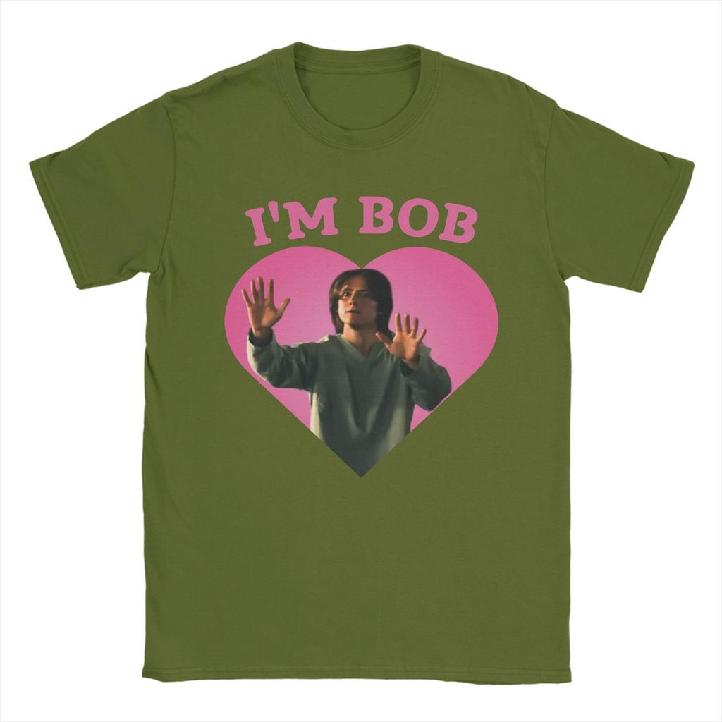 I'm Bob Lewis As Robert Thunderbolts T Shirts Men's  Cotton Unique T-Shirts O Neck  Tee Shirt Short Sleeve Tops Gift Idea