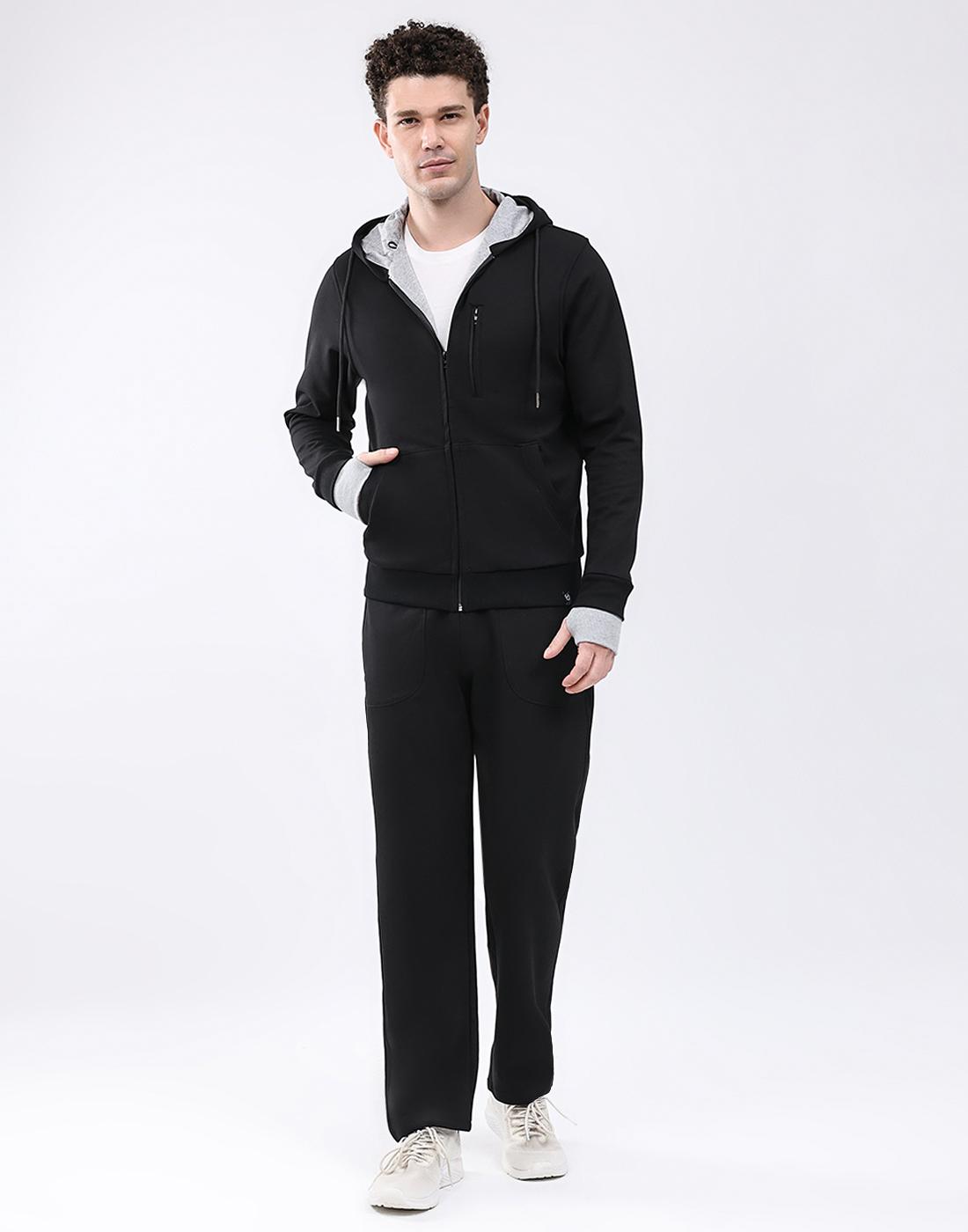 

Monte Carlo Men Hooded Neck Full Sleeve Tracksuit чёрный