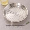 304 Stainless Steel Skewer Rack & Baking Pan for Air Fryer/Oven