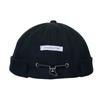 Croogo Brimless Warch Roll and Stylish Hat for and Winter Fisherman's Cap, Cap, Cap, Men's Women's, Oversized, Casual, Spring, Autumn, (CT15-Black)