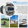 For RV Radio MP3 Media Player Boat Radio Stereo EQ Bluetooth Audio Radio FM AM Receiver Fit for Yacht ATV UTV SPA RZR