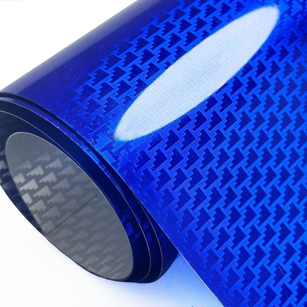 30CM*100CM Carbon Fiber Vinyl Film High Gloss 3D Effect Wrap Foil Sticker Forged Carbon Fiber Motorcycle Stickers Decals