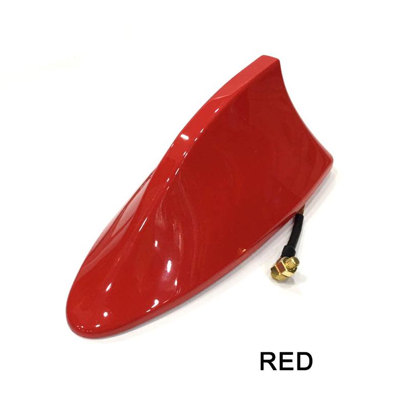 Car Shark Fin Antenna Cover Automotive Top Roof Aerials AM/FM Radio Signal Base with Adhesive Tape For Nissan Honda Toyota