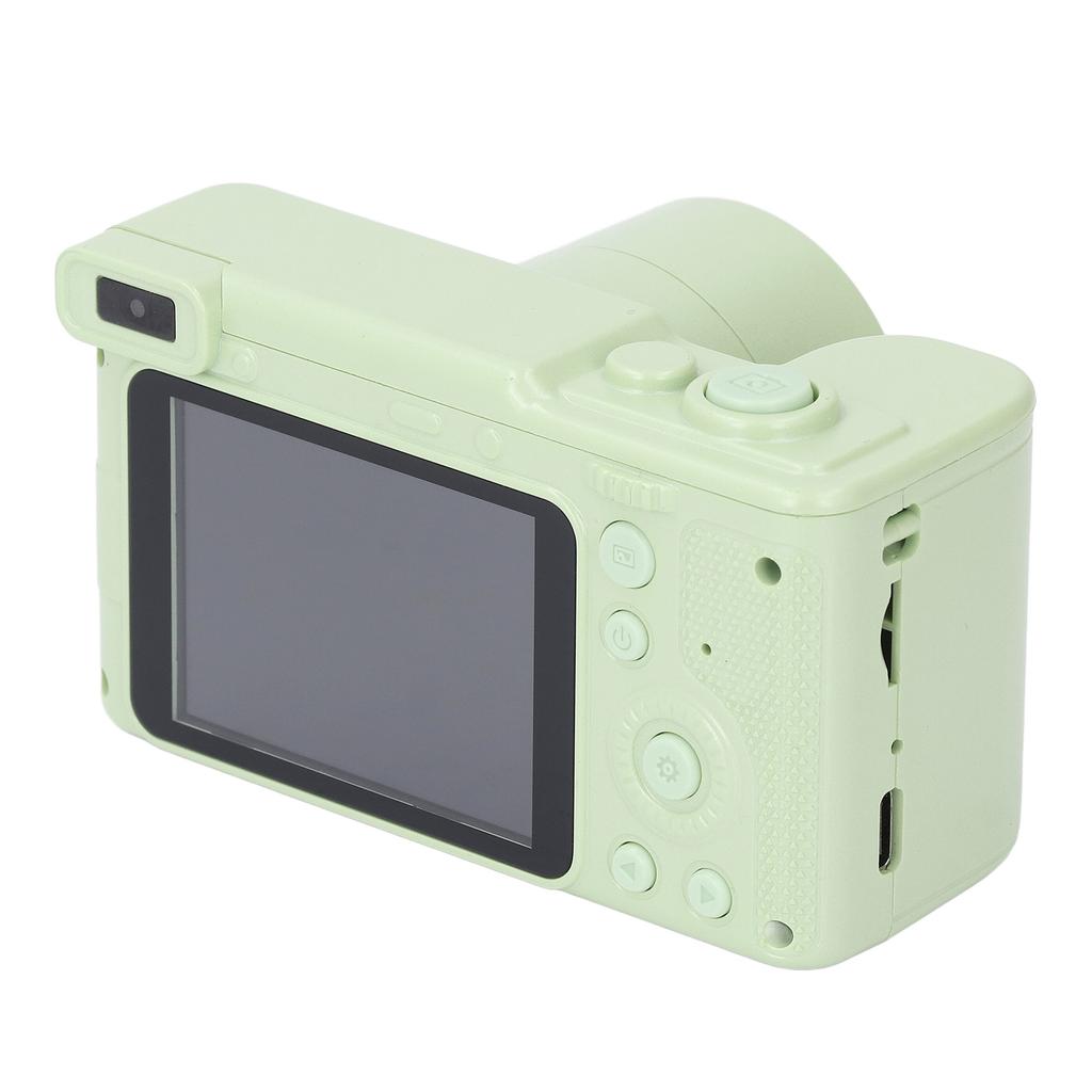 2.4 Inch 4K Digital Video Camera 96MP 4X HD Focus Dual Cameras Face Recognition Timed Vlogging Camera for Students