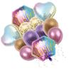 Birthday Balloons Foil for Party Decor Sequins Hexagonal Aluminum Film Happy Child