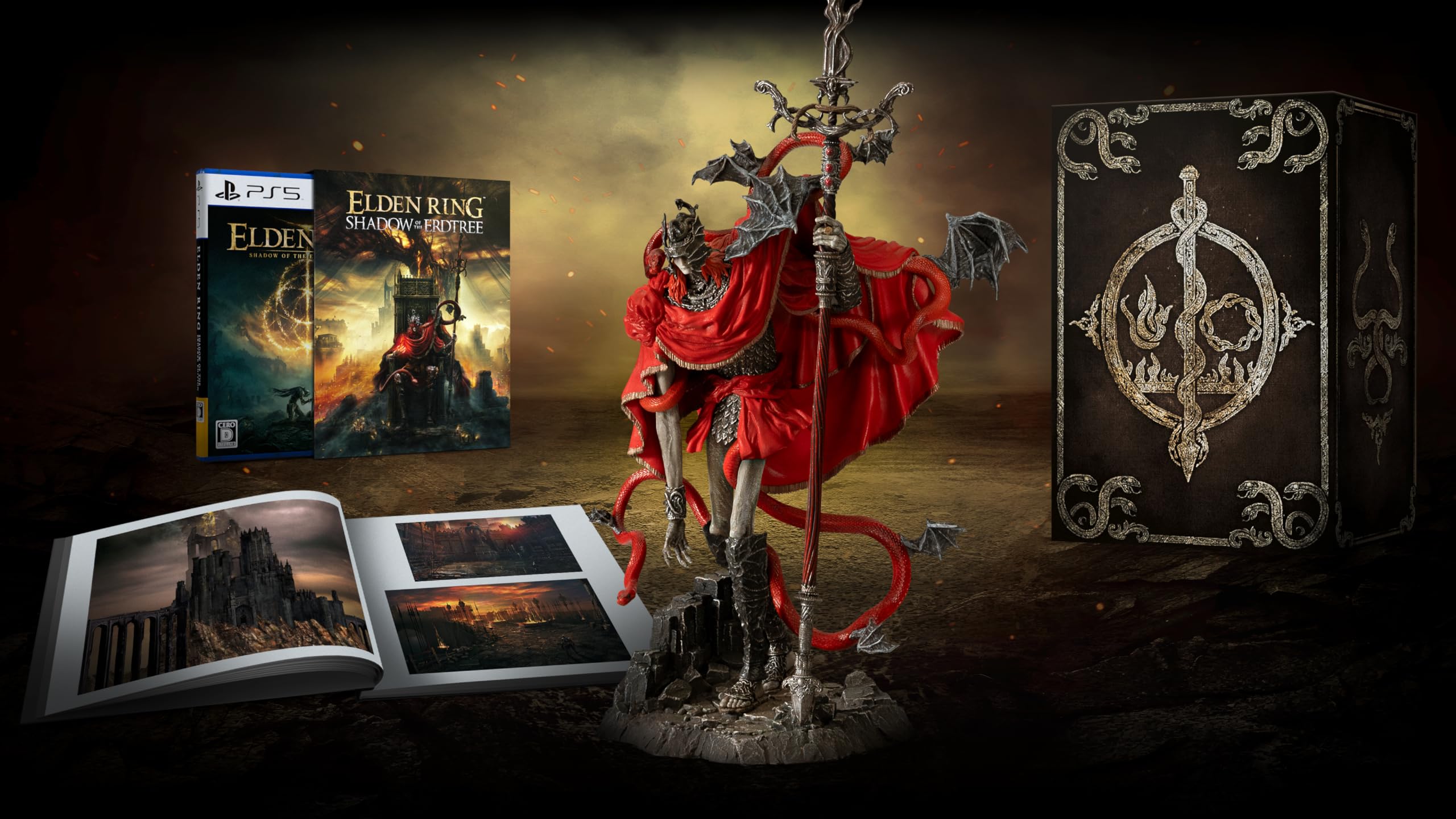 

Диск ELDEN RING SHADOW OF THE ERDTREE Edition з набором листівок [PS5] Колекційний (версія гри)
