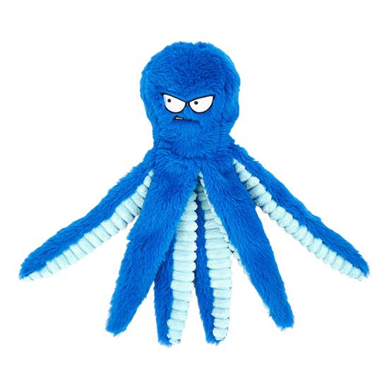 Dog Plush Octopus Toy Interactive Chew Toy Bite Resistant Sound Puppy Squeaky Octopus Rattle Pet Supplies