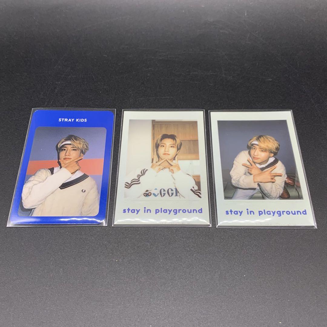 

[USED] straykids stay in playground photo book trading card hand