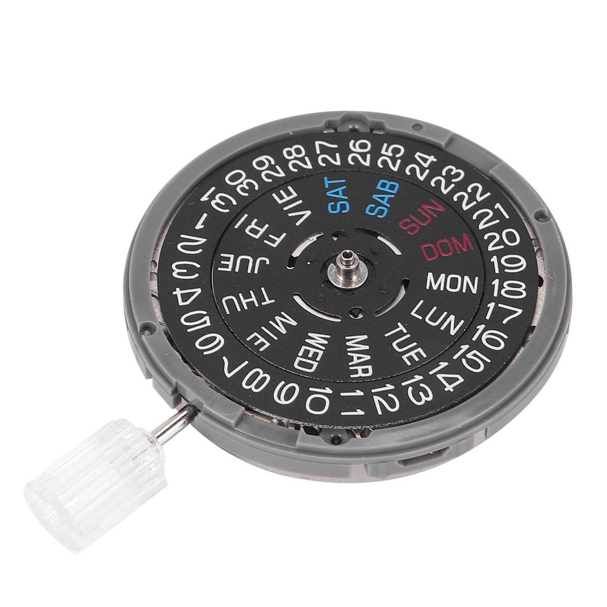 

2025+NH36 English Date Week Automatic 3 Oclock Crown Watch Movement Mechanical Replacement Parts China Mainland