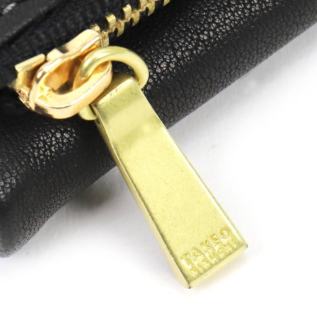 Feel Accessories Key Case with Coin Purse Leather Sheepskin Black [TAKEO KIKUCHI] No.788602