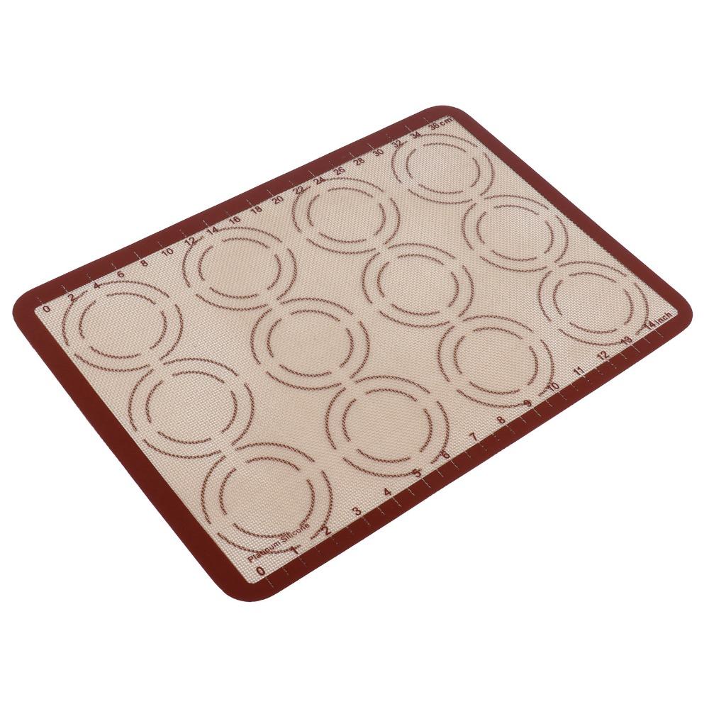 Glass Fiber Silicone Baking Mat Food Grade Silicone Oven Liner Pastry Mat for Baking Home Baking