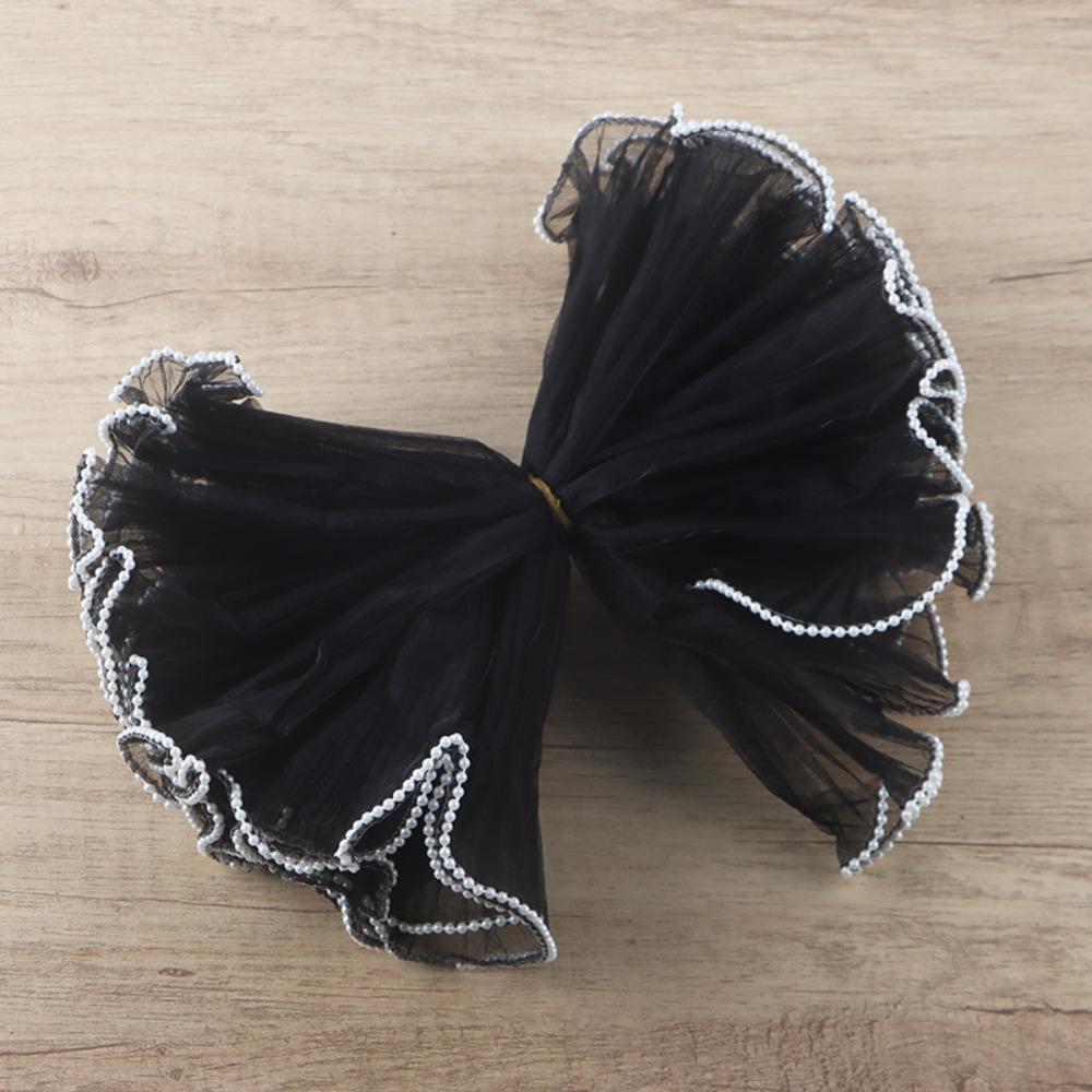 Pearl Lace Net Flower Wrap Paper Lace Mesh Bouquet Packaging Holiday Party Decoration