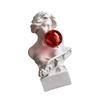 Handcrafts Resins Bubble Blowing Sculpture Funny Greek Mythology Bust Figurine Desk Ornament for Collectors Home Decors