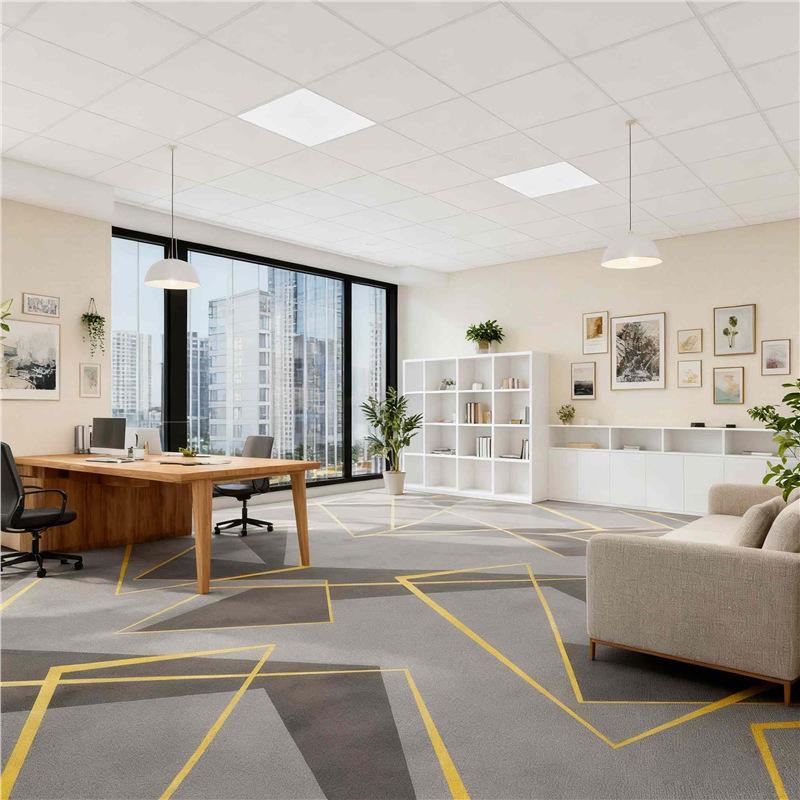 Large Area Pure Color Carpet for Bedroom, Living Room, Office & Commercial Spaces