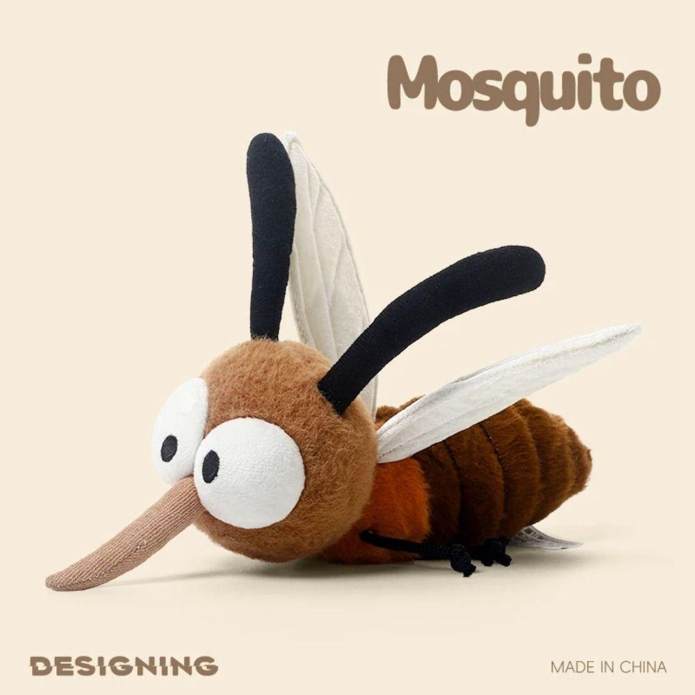 Home Decoration Mosquito Plushie Stuffed Animal Stuffed Mosquito Mosquito Insect Toy  For Children