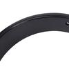 2PCS Headlight Bezel Cover Scratch Resistant Decorative Black Headlamp Trim Rings For TJ 1997 To 2006
