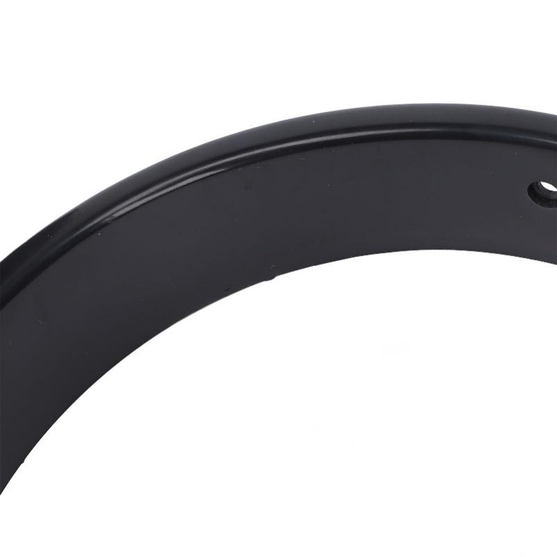 2PCS Headlight Bezel Cover Scratch Resistant Decorative Black Headlamp Trim Rings For TJ 1997 To 2006