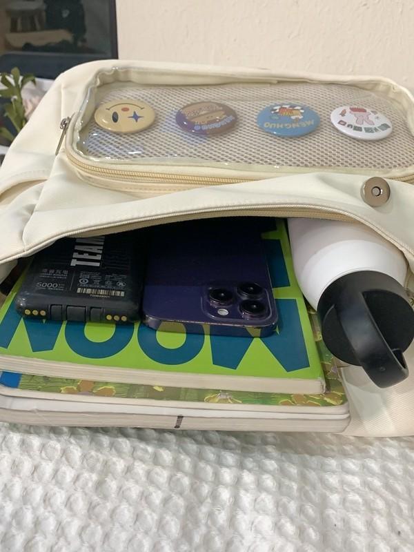 Harajuku Style Crossbody Bag With Polyester Material For Daily Casual Wear