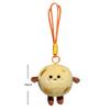Cute Mini Moon Plush Toy Soft Stuffed Keychain Planet Doll Kawaii Hanging Ornament Funny Gift For Kids Bag Decor