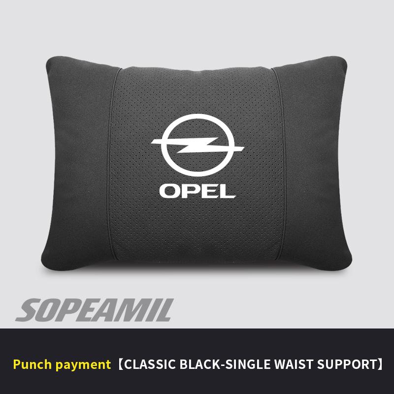 Car Headrest Lumbar Rest CushionOpel Astra Corsa Grandland Insignia Mokka Vectra GTC Tigra Vivaro Zafira Combo Vivaro GTC Delica