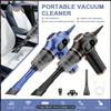 ABS Home Appliance Portable Powerful Handheld Vacuum Cleaner, Long Battery Life Suitable for Cleaning Car and Home Debris