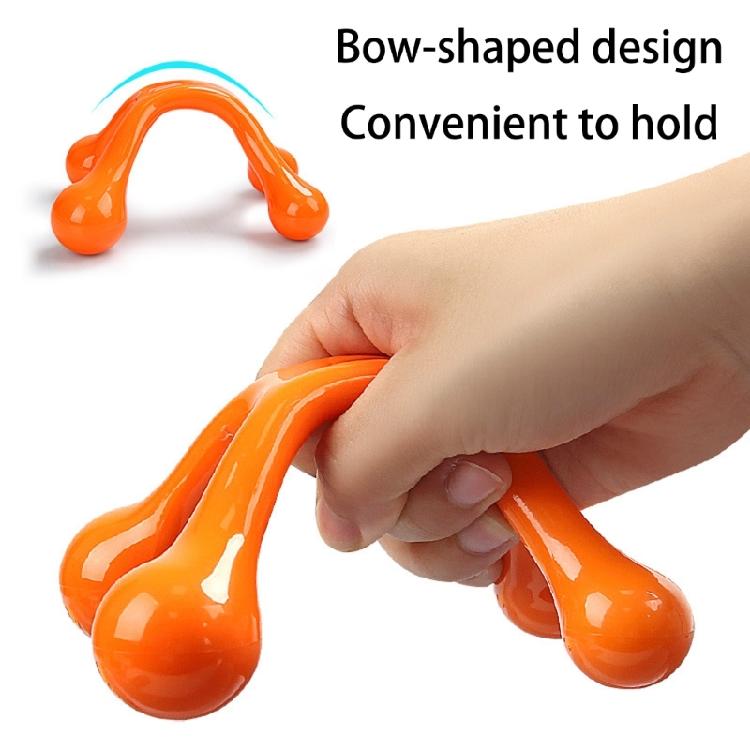 Body Contours Massage Tool Smooth Surfaces For Shoulder Neck Back Pains Relief Therapy