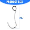 Heavy Type Single Flows Swimming Hook Rustproofed Stainless Steel For Diving Accessories Secure Fastening