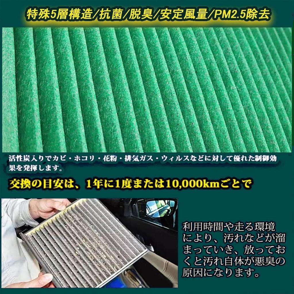 Car Air Conditioner Filter Prius 30 Series Rumi Aqua 10 Series Noah Voxy 70