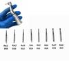 Dental Low Speed Contra Angle Machine Bit RA Low Speed Ball Drill Tungsten Steel Carbide Bur 5PC