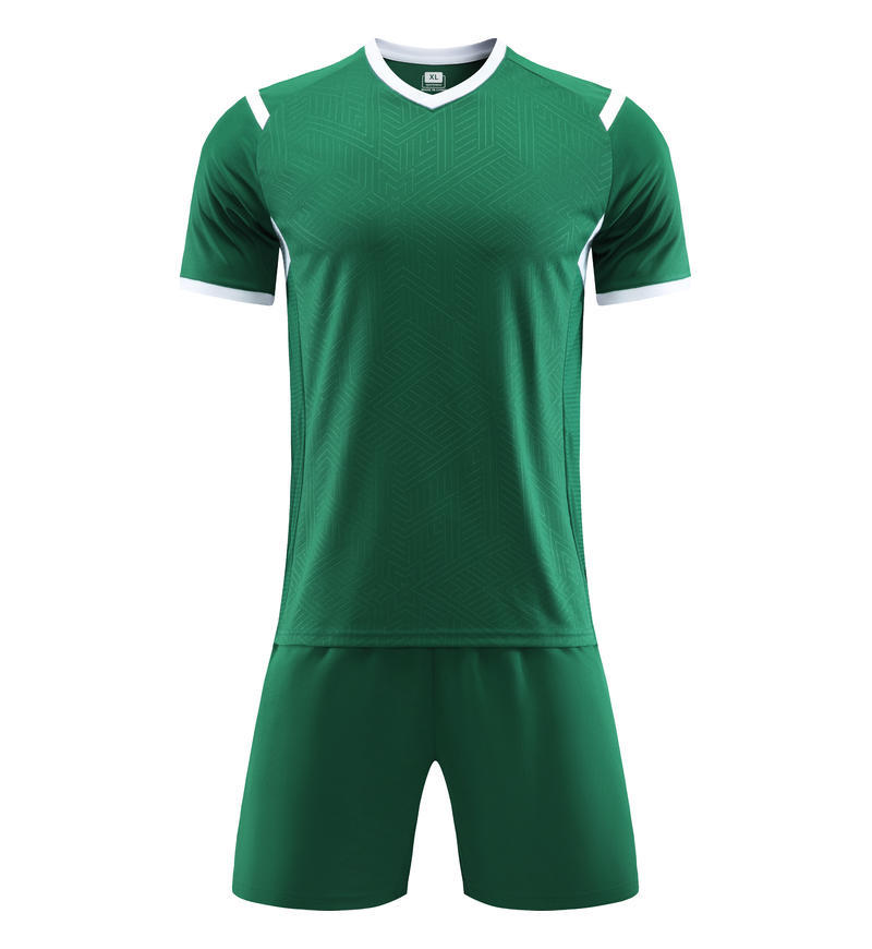 Football Uniform Set Men'S Adult Training Uniform Children Sports Short Sleeve Jersey Middle School Student Competition Jersey Quick Dry 6324