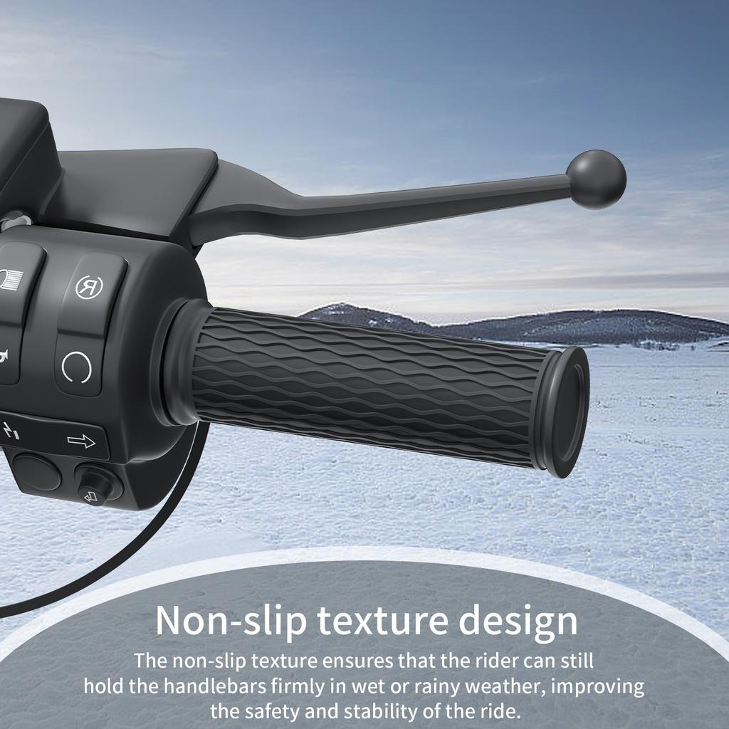 Heißwassergriff für Motorräder, Wärmer für Roller, Wasserdichter und verstellbarer Griff, Elektrischer Heizgriff