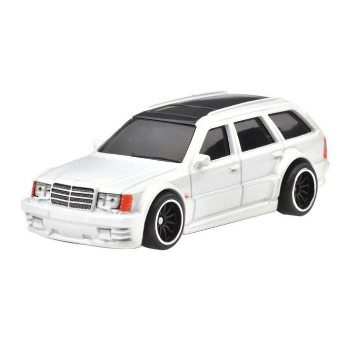 Hot Wheels Boulevard Mercedes-Benz E36 AMG Vehicle Toy Car, White, 1/64 Scale