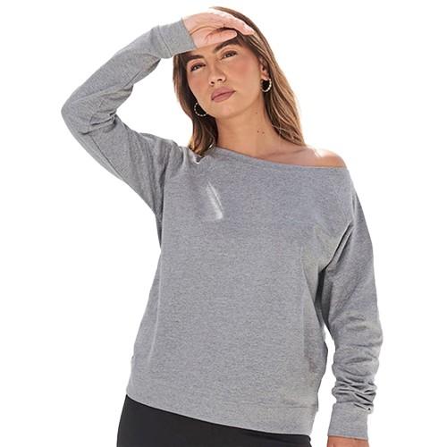 SF Womens/Ladies Slounge Sweatshirt